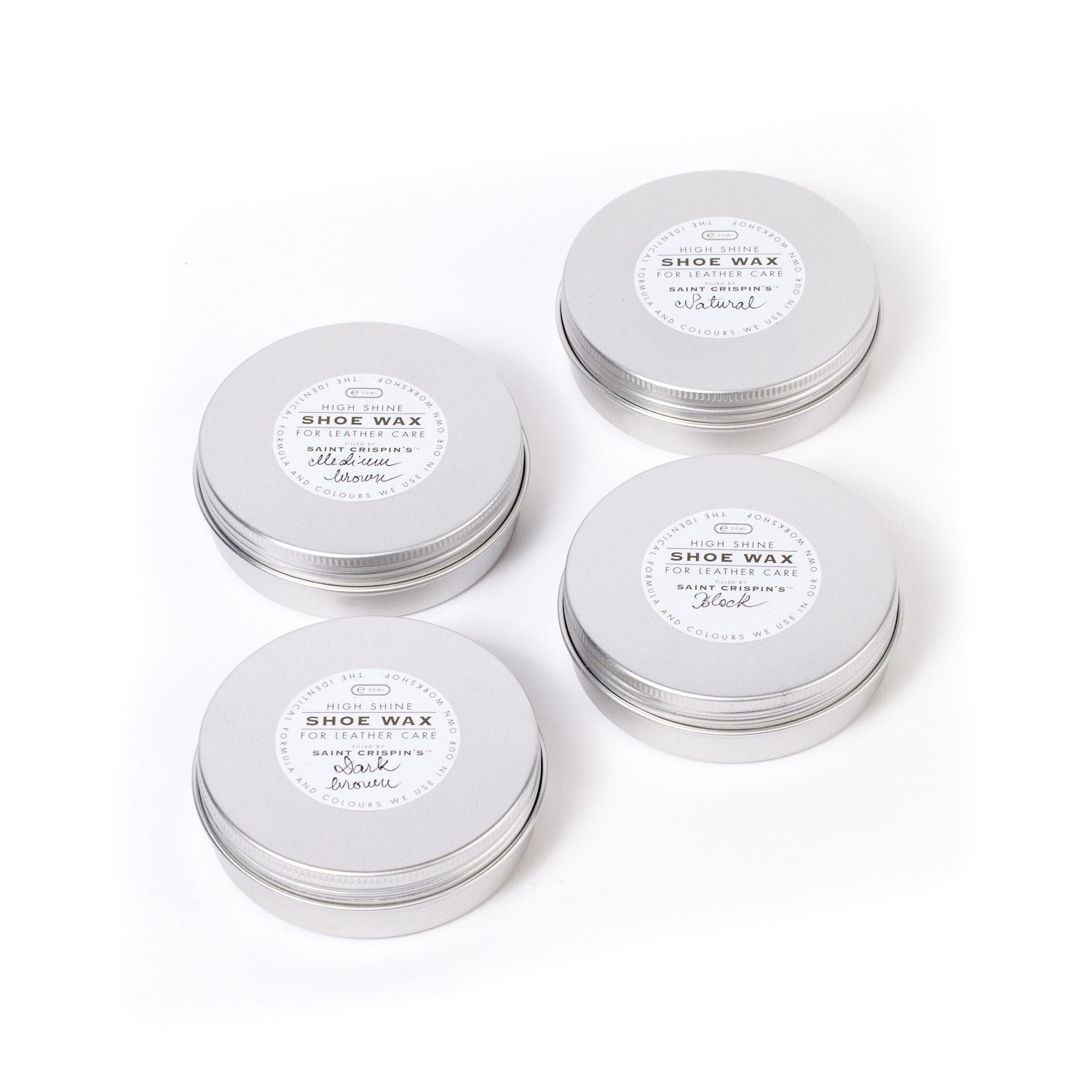 Schuhwax "High Shine" – reine Handarbeit